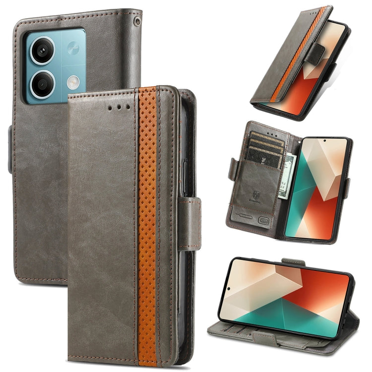Custodia in Pelle CaseNeo Splicing – Eleganza e Funzionalità per il tuo Xiaomi Redmi Note 13