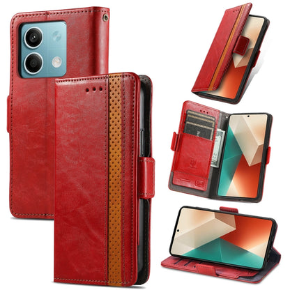 Custodia in Pelle CaseNeo Splicing – Eleganza e Funzionalità per il tuo Xiaomi Redmi Note 13