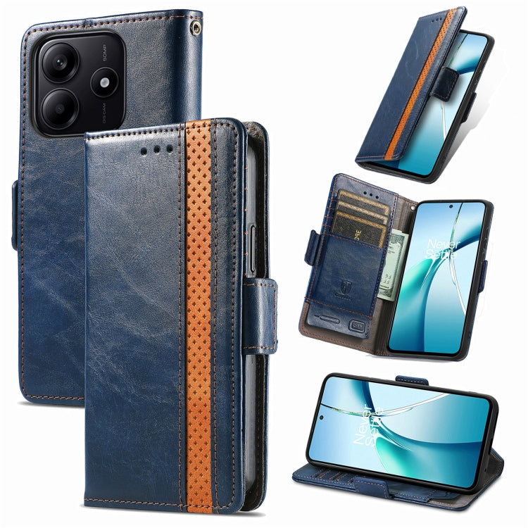Custodia per telefono in pelle CaseNeo Splicing con doppia fibbia magnetica, For Redmi Note 14 4G 163.25mm, For Xiaomi 15 Pro, For Xiaomi 15, For Xiaomi Redmi Note 14 5G