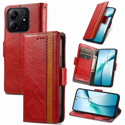 Custodia per telefono in pelle CaseNeo Splicing con doppia fibbia magnetica, For Redmi Note 14 4G 163.25mm, For Xiaomi 15 Pro, For Xiaomi 15, For Xiaomi Redmi Note 14 5G