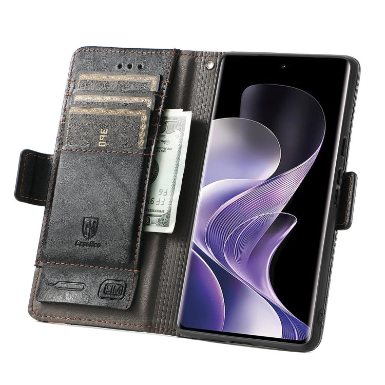 Custodia per telefono in pelle CaseNeo Splicing con doppia fibbia magnetica, For Xiaomi Redmi Note 14 Pro+ 5G, For Xiaomi Redmi Note 14 Pro 5G, For Xiaomi Redmi Note 13 Pro 4G, For Xiaomi Redmi Note 13 4G