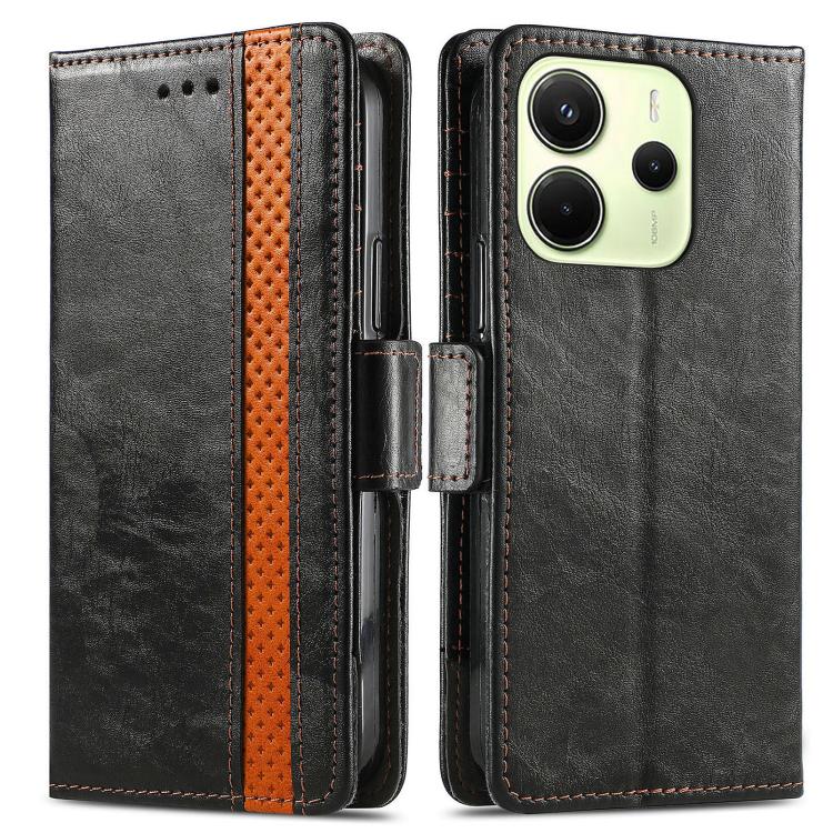 Custodia per telefono in pelle CaseNeo Splicing con doppia fibbia magnetica, For Redmi Note 14 4G 164.84mm, For Xiaomi 15 Ultra, For Redmi Turbo 4, For Xiaomi Poco X7 Pro