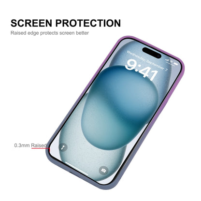 Custodia per telefono in silicone ENKAY Hat-Prince MagSafe Rainbow Gradient con pellicola per lenti, For iPhone 15 Pro Max, For iPhone 15 Pro, For iPhone 15 Plus, For iPhone 15