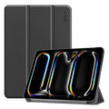 Custodia per tablet Smart in pelle plastica Tri-fold Custer Texture ENKAY, For iPad Pro 13 2025 / 2024, For iPad Pro 11 2025 / 2024