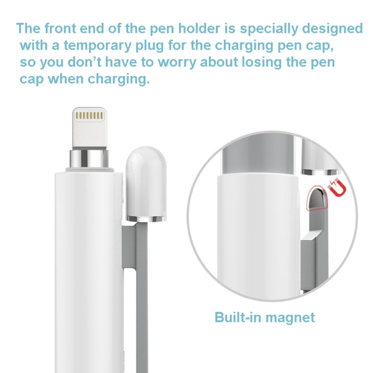 Custodia per penna stilo retrattile automatica, For Apple Pencil 1, For Apple Pencil 2