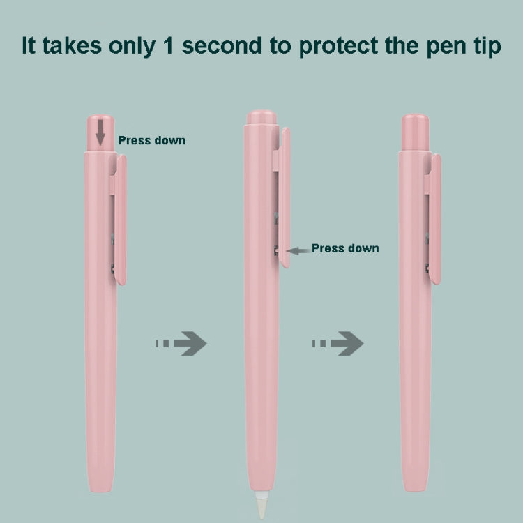 Custodia per penna stilo retrattile automatica, For Apple Pencil 1, For Apple Pencil 2