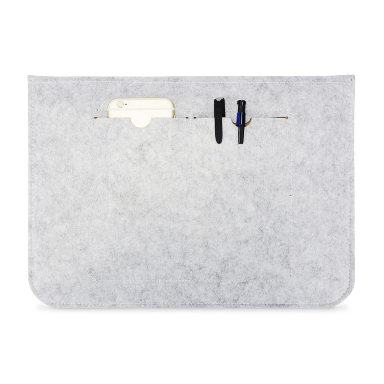 Borsa portatile in feltro permeabile all'aria per laptop MacBook, con custodia per l'alimentazione, 12 inch, 13 inch, 15 inch, 11 inch