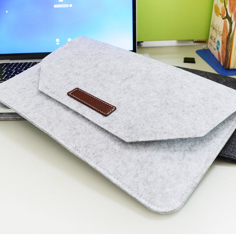 Borsa portatile in feltro permeabile all'aria per laptop MacBook, con custodia per l'alimentazione, 12 inch, 13 inch, 15 inch, 11 inch