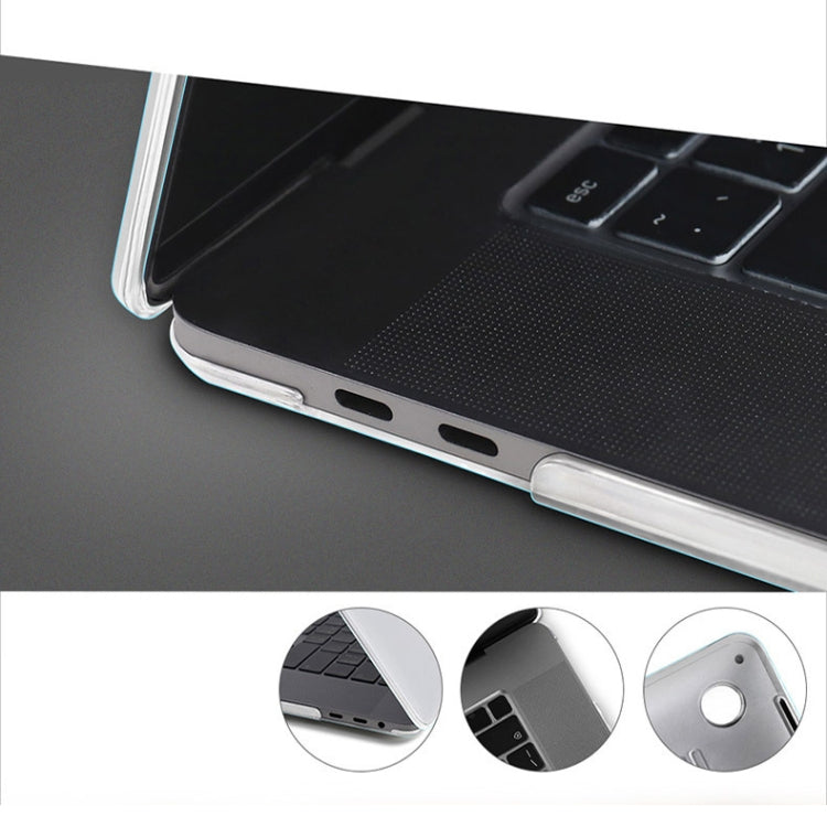 Custodia protettiva per laptop trasparente in cristallo per PC, For MacBook Air 13.3 inch A2179 & A2337 (2020)