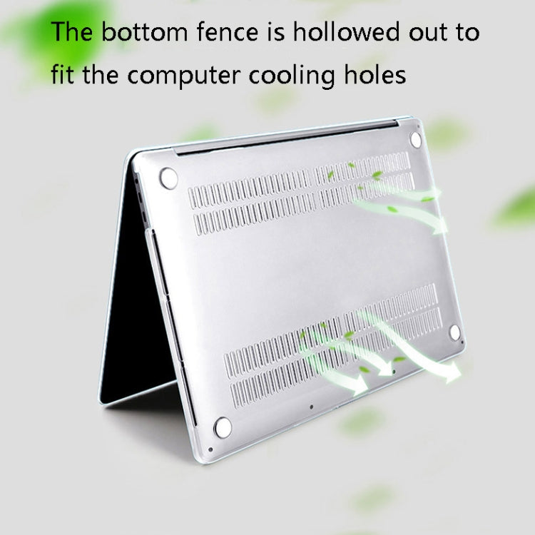 Custodia protettiva per laptop trasparente in cristallo per PC, For MacBook Air 13.3 inch A2179 & A2337 (2020)