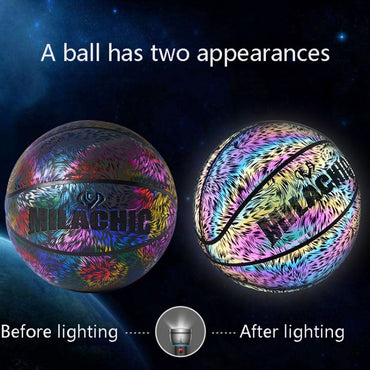 MILACHIC Numero 7 Sports Cool Night Light Riflettente Basket, Fragment 6732, Purse 6733