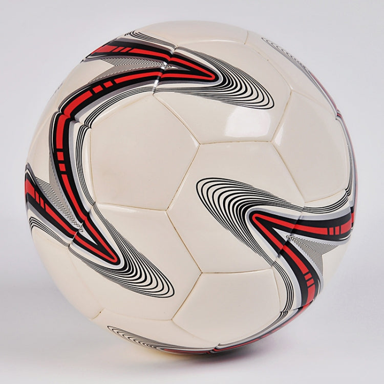 MILACHIC Pallone da allenamento da competizione in pelle PU antideflagrante con motivo a stella a cinque punte grande, Number 4 ( For 5-7 People), Number 5 ( For 11 People)