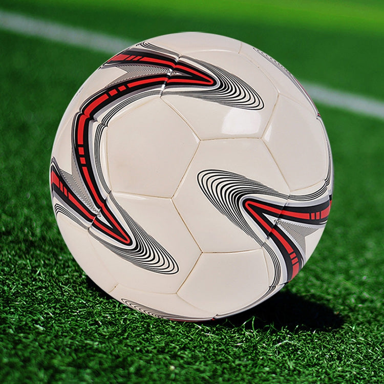 MILACHIC Pallone da allenamento da competizione in pelle PU antideflagrante con motivo a stella a cinque punte grande, Number 4 ( For 5-7 People), Number 5 ( For 11 People)