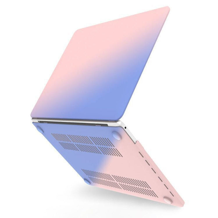 Custodia protettiva in plastica per laptop color crema, For MacBook Air 11 A1370 & A1465, For MacBook Retina 12 A1534, For MacBook Pro 13 A1278, For MacBook Retina 13 A1425 & A1502, For MacBook Pro 13 A1989 & A2159, For MacBook Air 13 A2179 & A2337