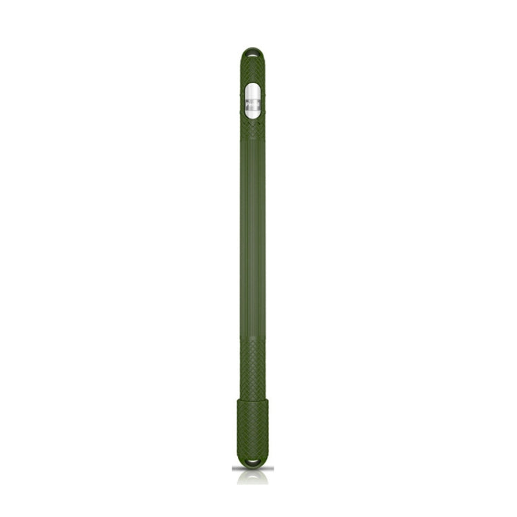 Custodia protettiva in silicone per stilo da 5 pezzi, For Apple Pencil 1, For Apple Pencil 2
