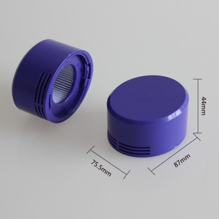 Elemento filtrante HEPA posteriore per aspirapolvere per DYSON V7/V8, 1 PCS