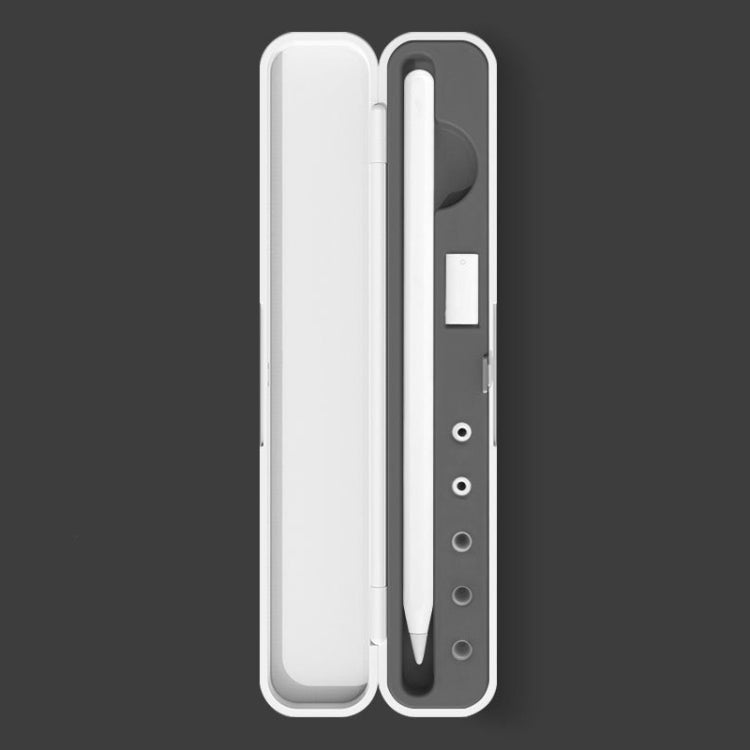 Scatola della scatola di immagazzinaggio di protezione dello stilo del silicone per Apple Pencil 1/2, specificazione:, 8mm (Graphite Black), 8mm (Clove Purple), 8mm (Dark Night Green), 8mm (Glacier Blue), 10mm (Graphite Black), 10mm (Clove Purple)     ...
