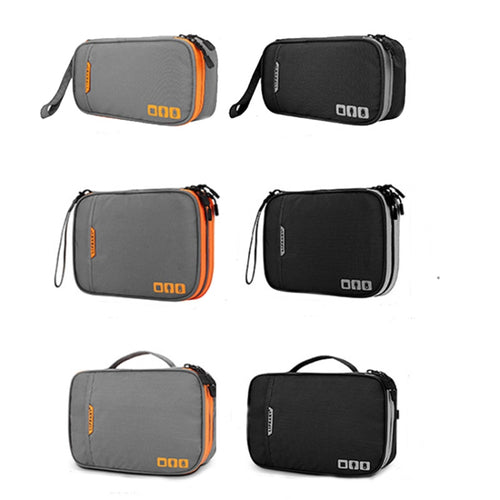 Borsa di archiviazione digitale da viaggio multifunzionale MapleStory, dimensioni:, Small (Black）, Medium (Black), Medium (Gray), Large (Black), Large (Gray)