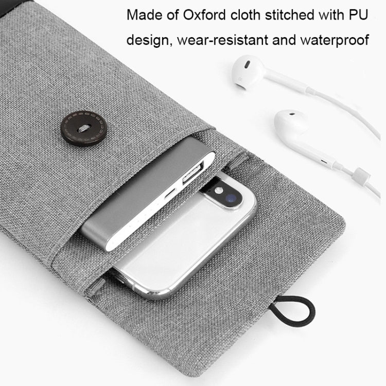 Borsa protettiva per cavo dati impermeabile Baona, specifiche:, Small (Gray), Small (Black), Large (Gray), Large (Black), Hidden Buckle Small (Gray), Hidden Buckle Small (Black), Hidden Buckle large (Gray), Hidden Buckle Large (Black)