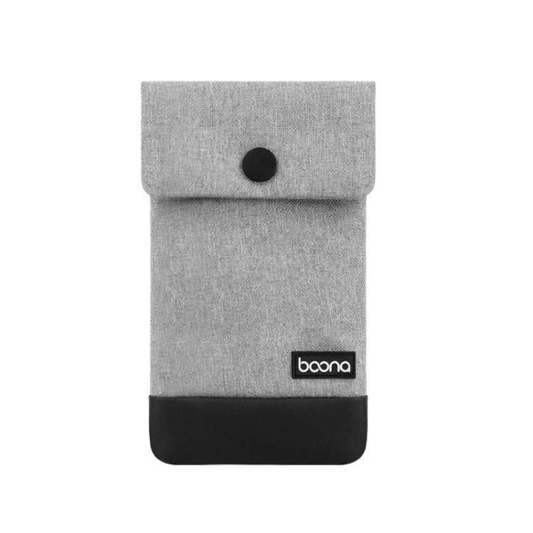 Borsa protettiva per cavo dati impermeabile Baona, specifiche:, Small (Gray), Small (Black), Large (Gray), Large (Black), Hidden Buckle Small (Gray), Hidden Buckle Small (Black), Hidden Buckle large (Gray), Hidden Buckle Large (Black)
