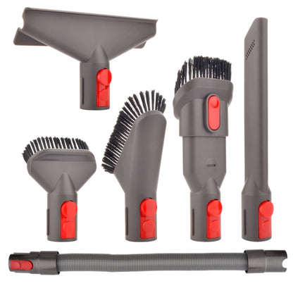 Accessori per aspirapolvere per Dyson V7 V8 V10 V11 V12 V15, 5 In 1, Soft Brush, Two -in -one Brush, 2 PCS Stain Brush, Mattress+Crevice+Stain Brush, 4 In 1 Set, Hose Set, 2 PCS Adapter, Bracket