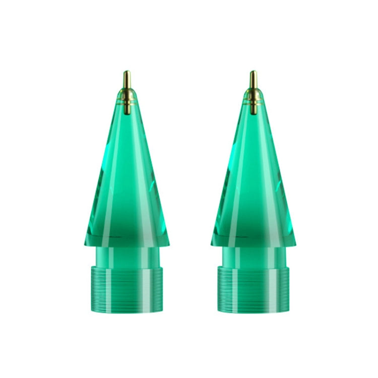 Per Apple Pencil 1/2 2 pezzi pennino trasparente di ricambio per stilo, specifiche:, Extended (Red), Extended (Blue), Extended (Green), Extended (Pink), Extended (Gray), Extended (Gold), Extended (Purple), Round (Red), Round (Blue), Round (Green)������...