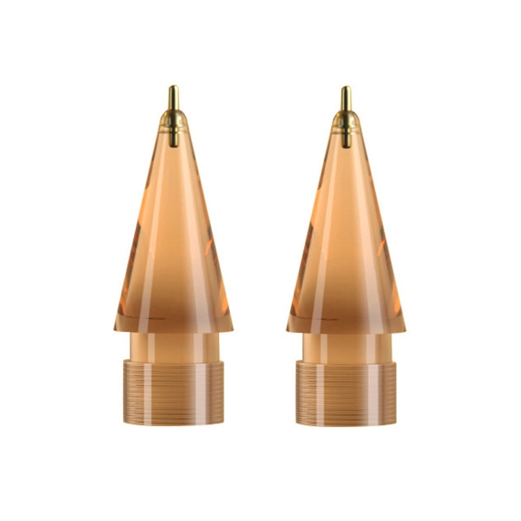 Per Apple Pencil 1/2 2 pezzi pennino trasparente di ricambio per stilo, specifiche:, Extended (Red), Extended (Blue), Extended (Green), Extended (Pink), Extended (Gray), Extended (Gold), Extended (Purple), Round (Red), Round (Blue), Round (Green)������...
