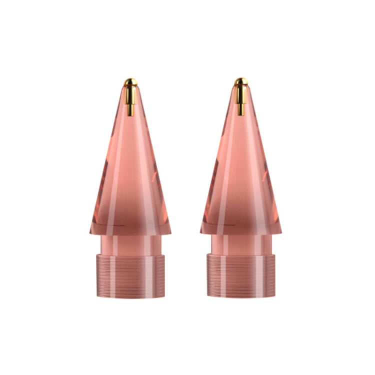 Per Apple Pencil 1/2 2 pezzi pennino trasparente di ricambio per stilo, specifiche:, Extended (Red), Extended (Blue), Extended (Green), Extended (Pink), Extended (Gray), Extended (Gold), Extended (Purple), Round (Red), Round (Blue), Round (Green)������...