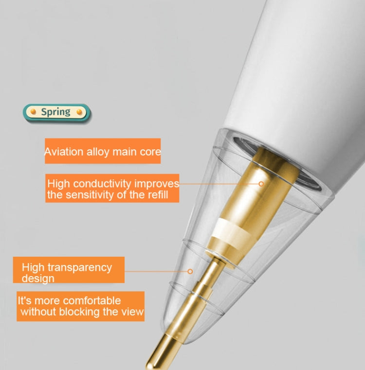 Per Apple Pencil 1/2 Pennino di ricambio trasparente con punta trasformabile, Stile:, 5.0 Golden Needle, 6.0 Golden Needle, 7.0 Golden Needle, 5.0 Silver Needle, 6.0 Silver Needle, 7.0 Silver Needle