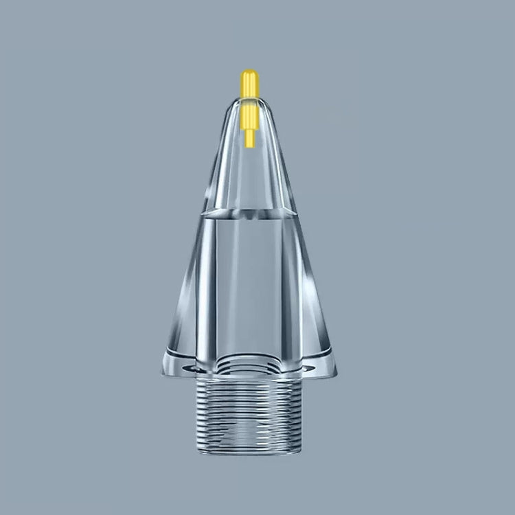 Per Apple Pencil 1/2 Pennino di ricambio trasparente con punta trasformabile, Stile:, 5.0 Golden Needle, 6.0 Golden Needle, 7.0 Golden Needle, 5.0 Silver Needle, 6.0 Silver Needle, 7.0 Silver Needle