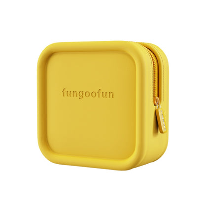 Fungoofun Candy Color EVA Travel Digital Storage Bag Cosmetic Bag, Square Pink, Square Orange, Square Yellow, Brick Pink, Brick Orange, Brick Yellow