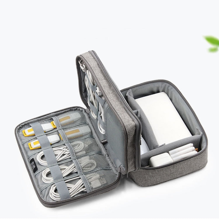Borsa di archiviazione digitale per cavo dati per auricolari multifunzionale Baona, specifiche:, Single-layer (Gray), Single-layer (Black), 2-layer (Gray), 2-layer (Black), Single-Layer Box (Gray), Single-Layer Box (Black), 2-layer Box (Gray)          ...