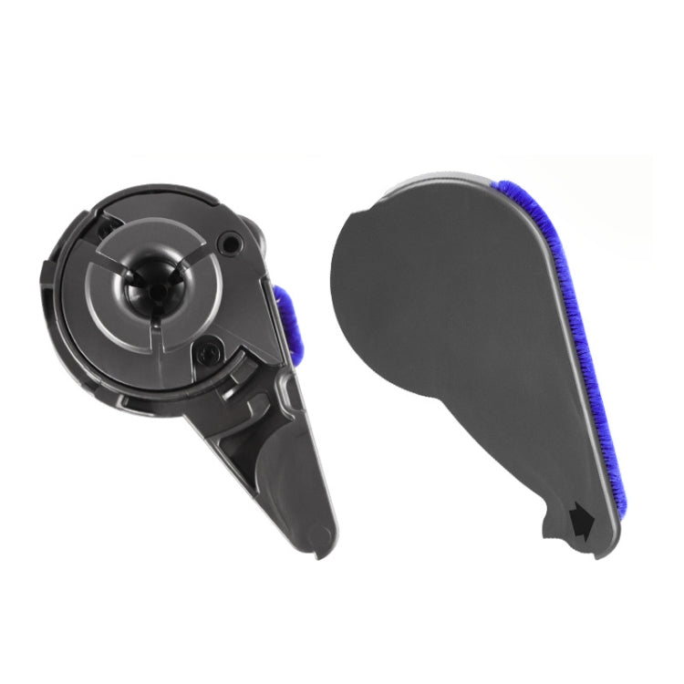 Copertura laterale della testata di aspirazione in morbido velluto per aspirapolvere, For Dyson V7 V8 V10 V11 V15, For Dyson Slim Light Version