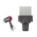 Per asciugacapelli Dyson Pettine a denti larghi Ugello levigante Strumento per acconciature, Wide Tooth Comb