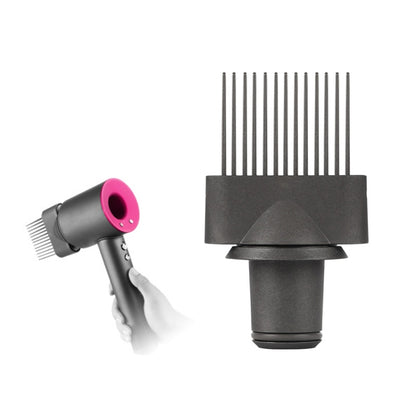 Per asciugacapelli Dyson Pettine a denti larghi Ugello levigante Strumento per acconciature, Wide Tooth Comb