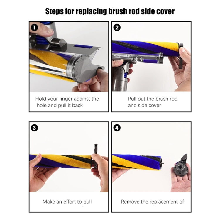 Per aspirapolvere Dyson V12 V15 Slim Spazzola a trasmissione diretta Spazzola per testina di aspirazione in velluto morbido