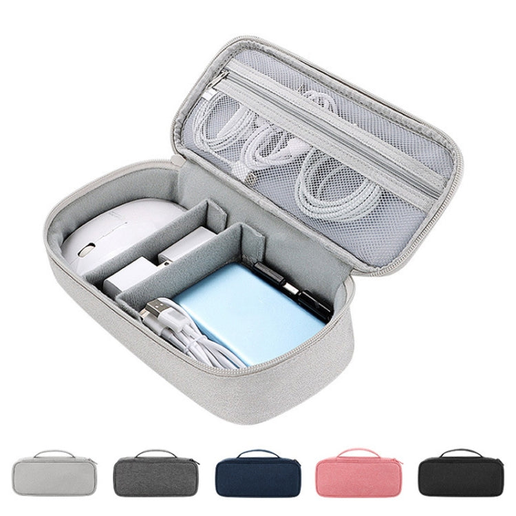 SM13 Accessori digitali multifunzionali Custodia impermeabile e ammortizzante, 25x6.5x12cm(Gray), 25x6.5x12cm(Dark Gray), 25x6.5x12cm(Navy Blue), 25x6.5x12cm(Pink), 25x6.5x12cm(Black)