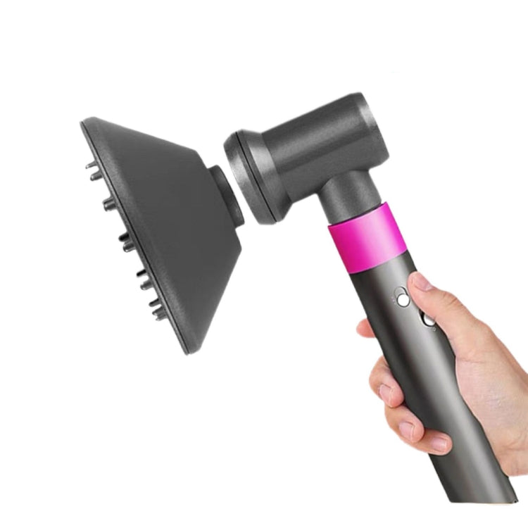 Per gli accessori di ricambio per l'attacco dell'ugello del diffusore Airwrap dell'asciugacapelli Dyson, Without Adapter, With Adapter