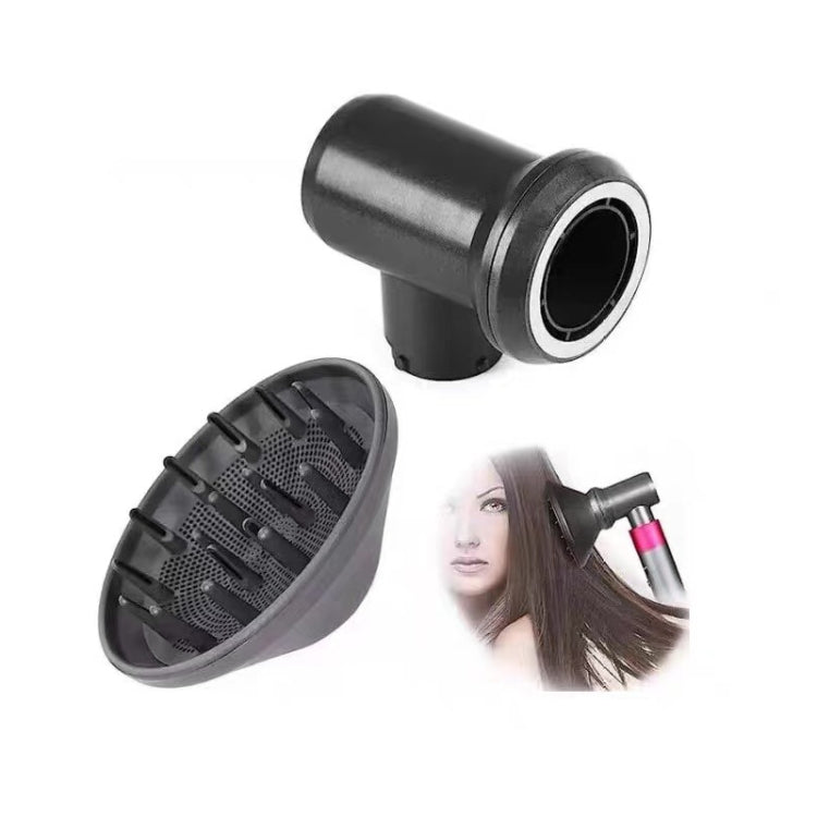 Per gli accessori di ricambio per l'attacco dell'ugello del diffusore Airwrap dell'asciugacapelli Dyson, Without Adapter, With Adapter