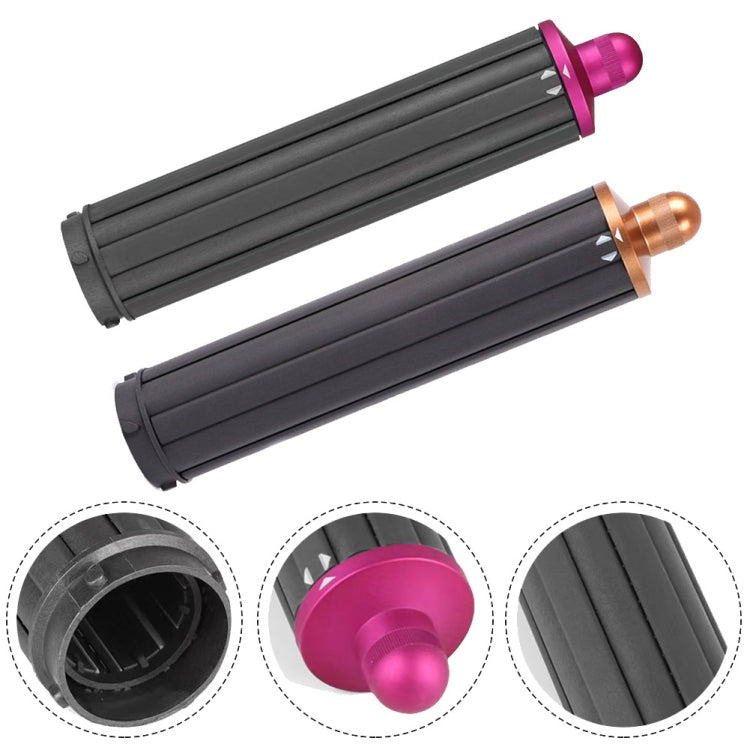 Per Dyson Airwrap Asciugacapelli HS01 / HS05 / HD08 18,6 x 4 cm Ugello a barili arricciati lunghi aggiornato, 18.6cm 40mm Rose Red, 18.6cm 40mm  Golden, 18.6cm 40mm Short Adapter Golden, 18.6cm 40mm Short Adapter Rose Red�������������������������������...