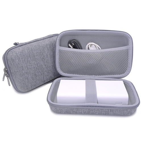 Borsa per l'archiviazione dell'alimentazione mobile Accessori digitali EVA Scatola di finitura Borsa per cavo dati per auricolari, GH1305 Small, GH1306 Large