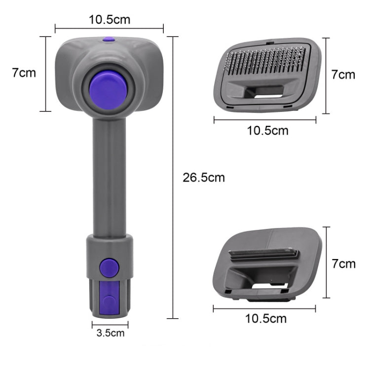 Per Dyson V6 V7 V8 V10 V11 Aspirapolvere Testina di aspirazione per peli di animali domestici, Standard, Upgrade