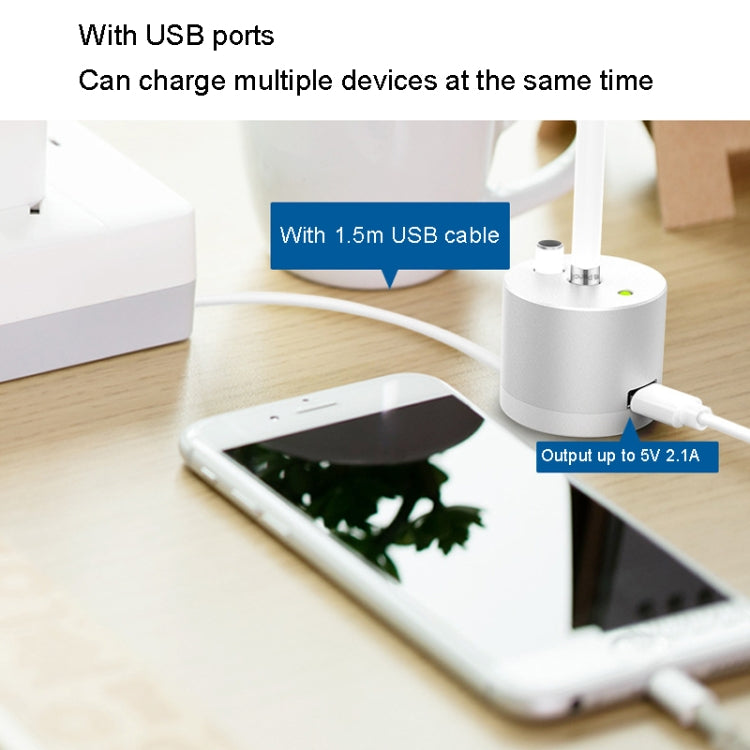 Per Apple Pencil 1 Adattatore di ricarica USB Base in metallo con indicatore LED, A48 Black