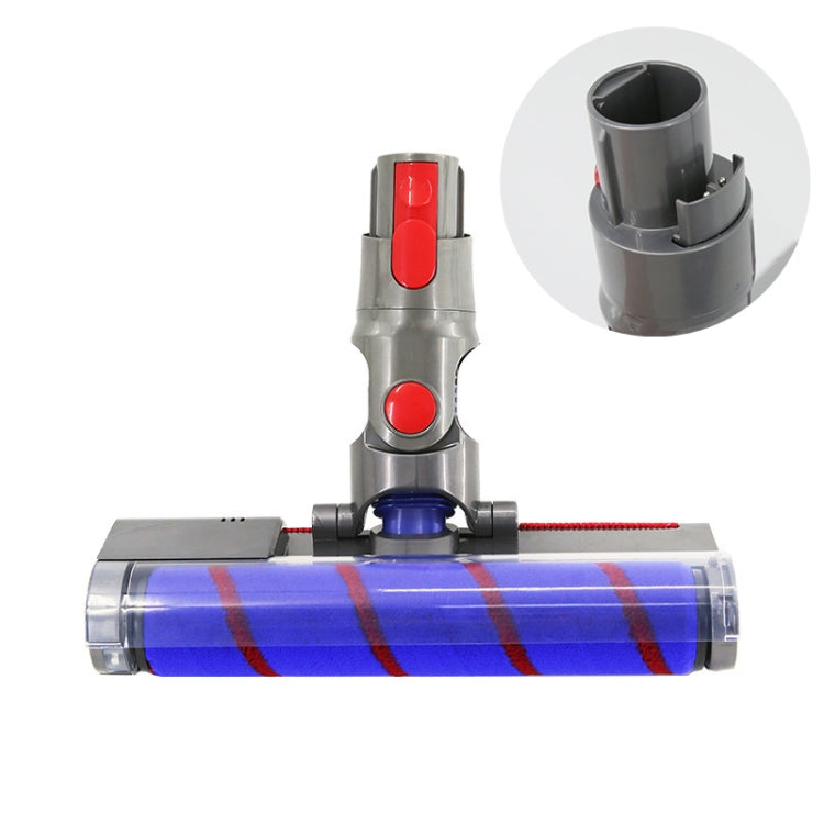 Testa della spazzola per pavimenti dell'aspirapolvere con luce verde, For Dyson  V7 / V8 / V10 / V11 / V15+Water Tank, For Dyson V10 Slim V12 Slim, For Dyson V7 V8 V10 V11 V15, For Dyson V10 Slim V12 Slim+Water Tank