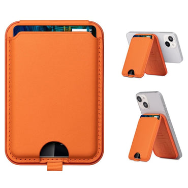 Per iPhone 15/14/13 Porta carte magnetico con supporto regolabile