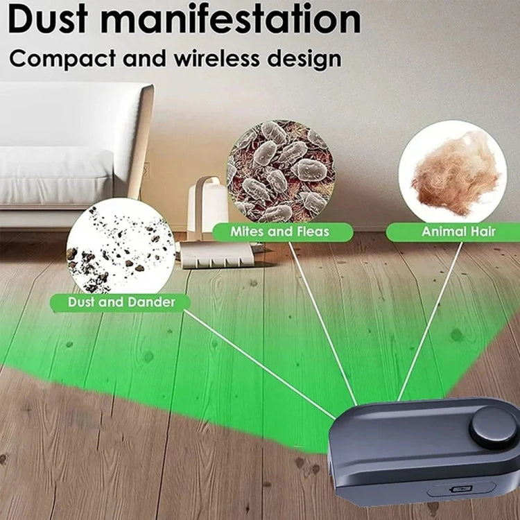 Per aspirapolvere Dyson Lampada display polvere con luci verdi