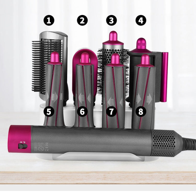 Per il rack di stoccaggio Dyson Airwrap è possibile riporre 8 accessori, ABS
