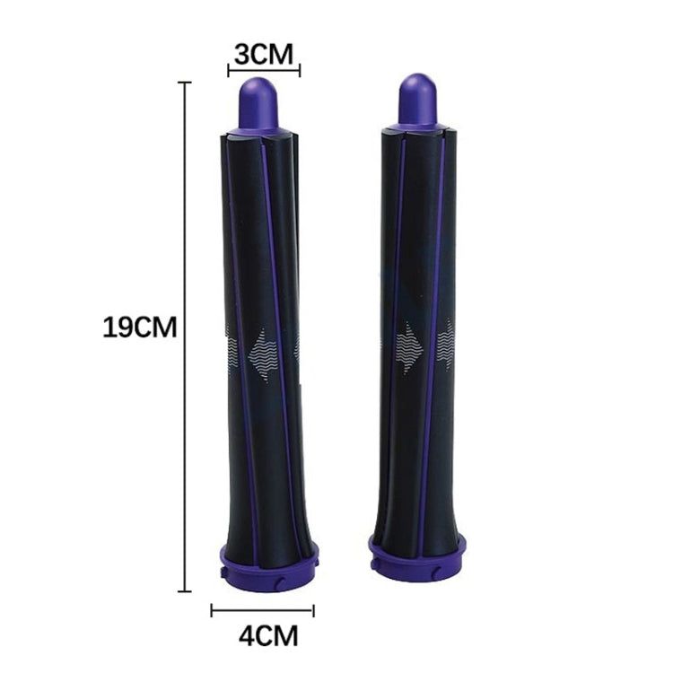 Per gli accessori per ferro arricciacapelli dell'asciugacapelli Dyson, 1pc Long Barrel Purple, 1pair Long Barrels Purple, 1pc Long Barrel +1 Adapter Purple, 1pair Long Barrels +2 Adapters Purple
