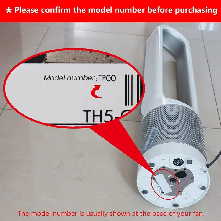 Per Dyson DP01 DP03 TP02 TP03 Purificatore d'aria Ventilatore senza lama Telecomando, DP01 DP03 TP02 TP03 Style 3