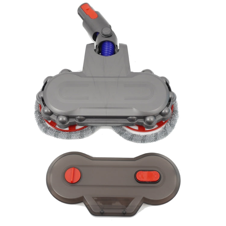 Aspirapolvere elettrico con testa per mocio con serbatoio dell'acqua staccabile e 6 panni per mocio